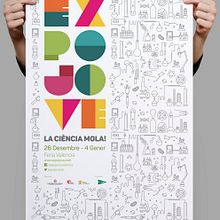 ExpoJove 2015. Graphic Design, and Traditional illustration project by Pablus Pablo - 11.18.2015