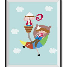 libritos . Ilustrație tradițională de Caro Osorio - 11.23.2015