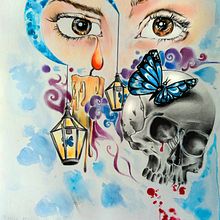 Acuarelas y lápices de colores. Traditional illustration project by Marina Martín Hacar - 11.23.2015