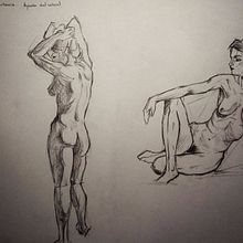 Anatomía. Projekt z dziedziny Trad, c i jna ilustracja użytkownika Marina Martín Hacar - 23.11.2015