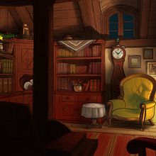 Ilustraciones, Fondos para animación. Animation, and Traditional illustration project by Juan Muñoz - 11.23.2015