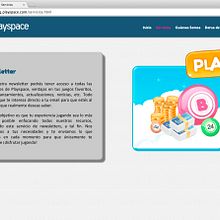 Landingpage para el mailing de Playspace . % Miryam Prieto González tarafından hazırlanan Web Tasarımı projesi - 08.24.2015