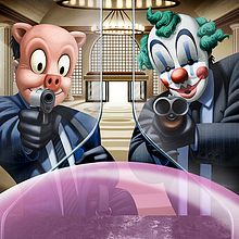 Bubble Gum campaña Ein Projekt aus dem Bereich Traditionelle Illustration von David de Ramón - 24.11.2015