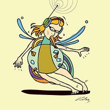 Serie "Tributo aterciopelado". Un proyecto de Ilustración tradicional de Chuy Velez - 24.11.2015