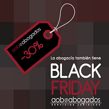 Black Friday AOB Abogados. Design, Graphic Design, Marketing, and Advertising project by Joan Sala - 11.24.2015