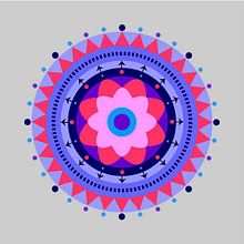 ·Mandala·. Traditional illustration project by Ana Isabel Cruz Molina - 08.19.2013