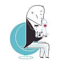REVISTA GENTLEMAN: Especial etiqueta. Character Design, Editorial Design, and Traditional illustration project by Del Hambre - 11.26.2015