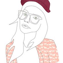 Line. Traditional illustration project by inma ibanez - 11.26.2015