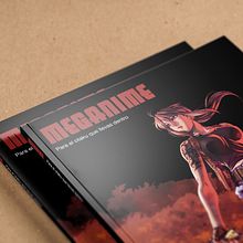MEGANIME. Editorial Design, and Graphic Design project by M C - 04.20.2016