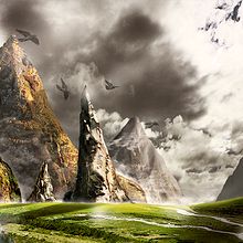 Mi Proyecto del curso Matte Painting: creando mundos fotorrealistas. Traditional illustration project by Mª luz García Pertiñez - 11.28.2015