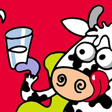 Fun Cow, ilustración digital, diseño de personajes. Projekt z dziedziny Trad, c i jna ilustracja użytkownika Roberto - 28.11.2015