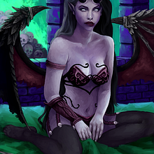 Illustration. Fine Arts, Comic, Character Design, Traditional illustration, and Game Design project by Nayla Novotny Cussatti - 11.23.2015