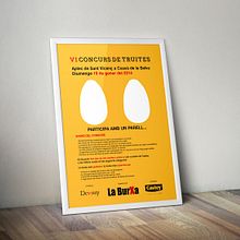 Cartel para concurso de tortillas. Graphic Design project by Arnau Freixas Martín - 01.11.2014