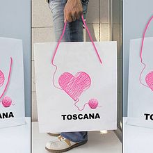Bolsas - Toscana. Br, ing, Identit, and Graphic Design project by Raquel Acebes - 01.31.2013