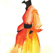 Ilustración moda Ein Projekt aus dem Bereich Traditionelle Illustration von Nerea Suárez - 01.12.2015