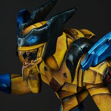 Berserk Wolve – Escultura. Un proyecto de Escultura, 3D, Diseño de juegos, Diseño de juguetes y Pintura de felixdasilva - 01.12.2015