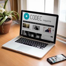CODEC Magazine. Web Design project by Joaquim Latas - 12.02.2015