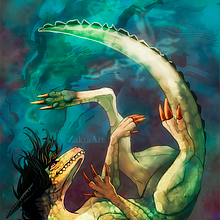bajo el agua. Un progetto di Belle arti e Illustrazione tradizionale di Susana - 04.12.2015