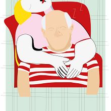 Picasso soñando El Sueño. Graphic Design project by planiline - 03.20.2016