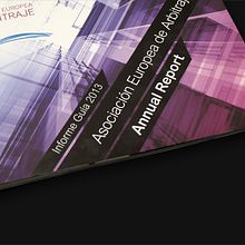 Annual report 2013 - AEADE. Graphic Design project by Ahinoa Erlanz Parada - 12.05.2015