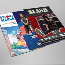 Flyers promocionales. Design, Graphic Design, and Advertising project by Victor Belda Ruiz - 12.06.2015
