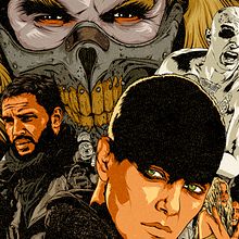 MAD MAX Fury Road. Art Direction, and Traditional illustration project by Alex G. - 12.06.2015