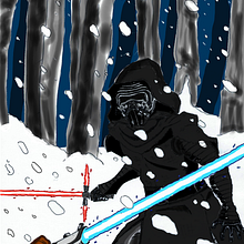 EL Lado Oscuro contra la Luz. Film, Comic, and Traditional illustration project by Alejandro Fuentes Alonso - 12.07.2015