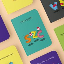 Libretas Didácticas Bililico. Product Design, Graphic Design, and Traditional illustration project by Paula Vidal Tamarit - 06.19.2014