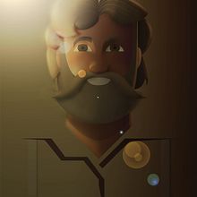 Grizzly Adams. Un progetto di Design, Illustrazione tradizionale, Character design e Graphic design di Alejandro Mazuelas Kamiruaga - 15.11.2015