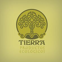 Tierra - Productos Ecológicos Ein Projekt aus dem Bereich Br, ing und Identität, Produktdesign, Grafikdesign und Verpackung von José Luis Mora - 08.12.2015