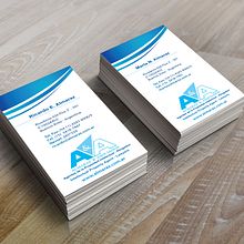 Tarjetas Almaraz & Asociados. Design project by Julieta Almaraz - 12.09.2015