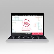Share&Fest Website. Br, ing, Identit, Graphic Design, and Web Design project by Anna Carbonell Sariola - 12.09.2015