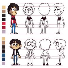 Carta de Personajes. Un proyecto de Animación, Diseño de juegos, Diseño de personajes, Pintura y Vídeo de felixdasilva - 09.12.2015