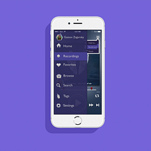 Hone - App UI. Graphic Design, and UX / UI project by Gastón "Sasu" Zagursky - 12.09.2015