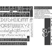 Tipografía modular y aplicaciones. Un projet de Design graphique, T , et pographie de irene gajate - 10.12.2015