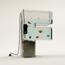 3D Type Acuario. Un progetto di 3D, Direzione artistica, Graphic design e Tipografia di Jose Gallardo Bernal - 13.12.2015