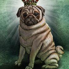 The Queen . % Chema G. Baena Art tarafından hazırlanan Geleneksel illüstras, Ve on projesi - 12.13.2015