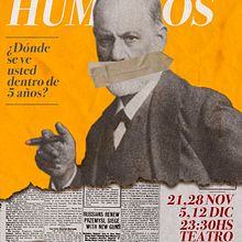 Afiche Teatro- Recursos Humanos. Un progetto di Direzione artistica, Design e Graphic design di sazidel - 13.12.2015