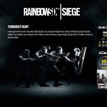 Tom Clancy's Rainbow Six® Siege. Un proyecto de Diseño, Diseño de juegos, Diseño interactivo y UX / UI de Pablo Mateo Lobo - 09.12.2015