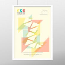 PyConES 2015. Br, ing, Identit, Editorial Design, Graphic Design, and Events project by Mani Sahuquillo - 11.19.2015