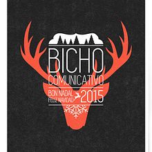 Felicitación de Navidad del Bicho comunicativo. Agencia de comunicación.. Graphic Design project by Uri - 12.15.2015