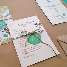  Invitación y papelería de boda Francisco y Mº Carmen. Un progetto di Design di LocuraCreativa - 15.12.2015