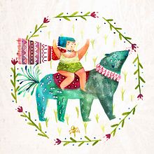 Lili. Traditional illustration project by Ana Suárez - 11.14.2015