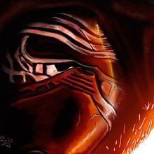 Kylo ren. Traditional illustration project by Franklin W Casa Romero - 12.15.2015