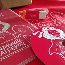 Caperucita la Feroz. Projekt z dziedziny  Animacja, Br, ing i ident, fikacja wizualna, Trad, c i jna ilustracja użytkownika natalia revuelta fernandez - 17.12.2015
