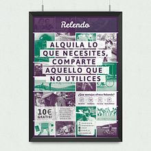 Cartel Campaña Otoño 2015 - Relendo. Br, ing e Identidade, Design editorial, Design gráfico, e Fotografia projeto de José Cañizares - 19.12.2015