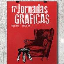 Propuesta "JORNADAS GRÁFICAS  EASD-SORIA". Een project van Grafisch ontwerp, Evenementen y Traditionele illustratie van David Miguélez López - 19.12.2015
