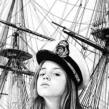The girl who wanted to sail the world. Un projet de Artisanat, Beaux Arts et Illustration traditionnelle de Pablo Jurado Ruiz - 20.12.2015