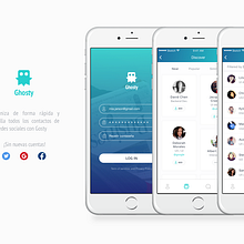 Ghosty. Interactive Design, and UX / UI project by Jokin Lopez - 12.20.2015