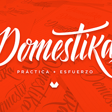 500 K / Domestika Concurso. Calligraph, Traditional illustration, T, and pograph project by Gama Riveras - 01.23.2017